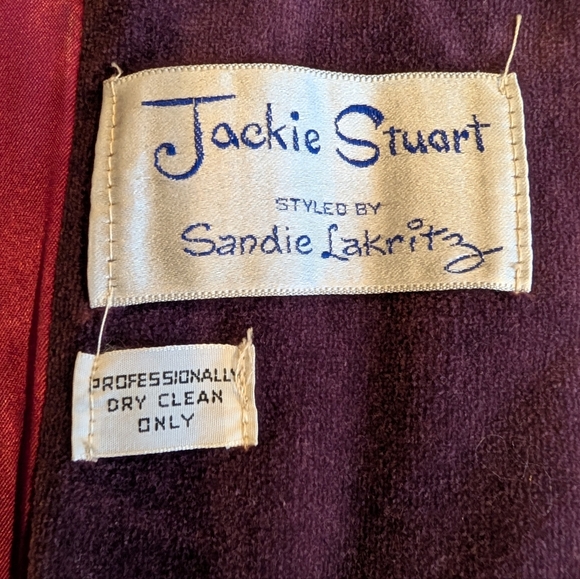 VTG Plum Velvet, Hooded Opera Swing Coat W Slouchy Cuffs/Pockets. Small - Picture 12 of 16